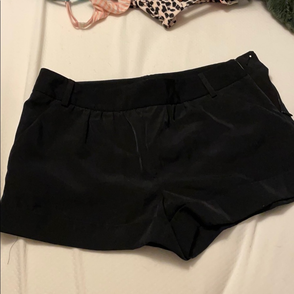 Express black dress shorts size 0 never worn!